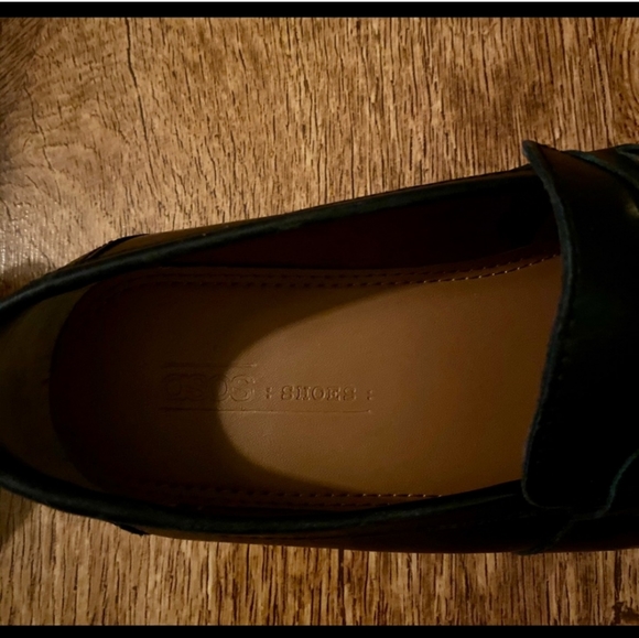 ASOS wide fit black leather loafers - Picture 4 of 4